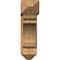 Ekena Millwork Olympic Arts and Crafts Rough Sawn Bracket w/ Offset Brace, Western Red Cedar, 8"W x 28"D x 28"H BKT0806X28X28OLY03RWR - alternate 2